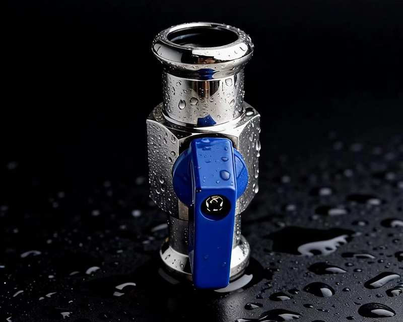 Nke kacha elu nke Press-Fit Ball Valves na nrụnye azụmahịa