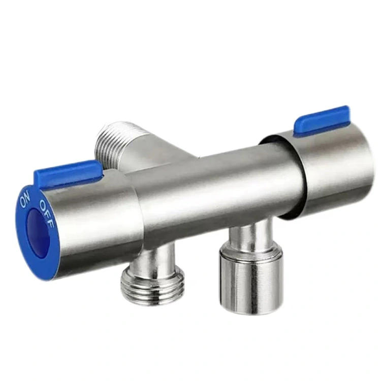 Valve Kwụsị Angle nwere Aka Ugboro abụọ