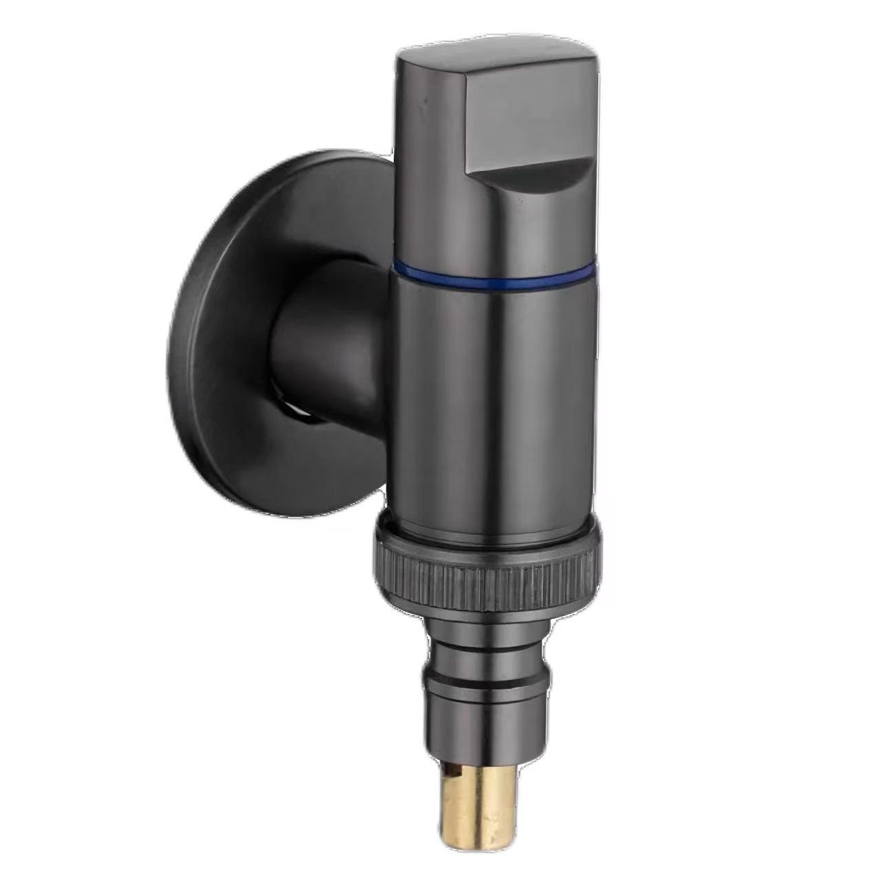 Igwe na-asachapụ egbe mmiri na-egbuke egbuke chrome Valve
