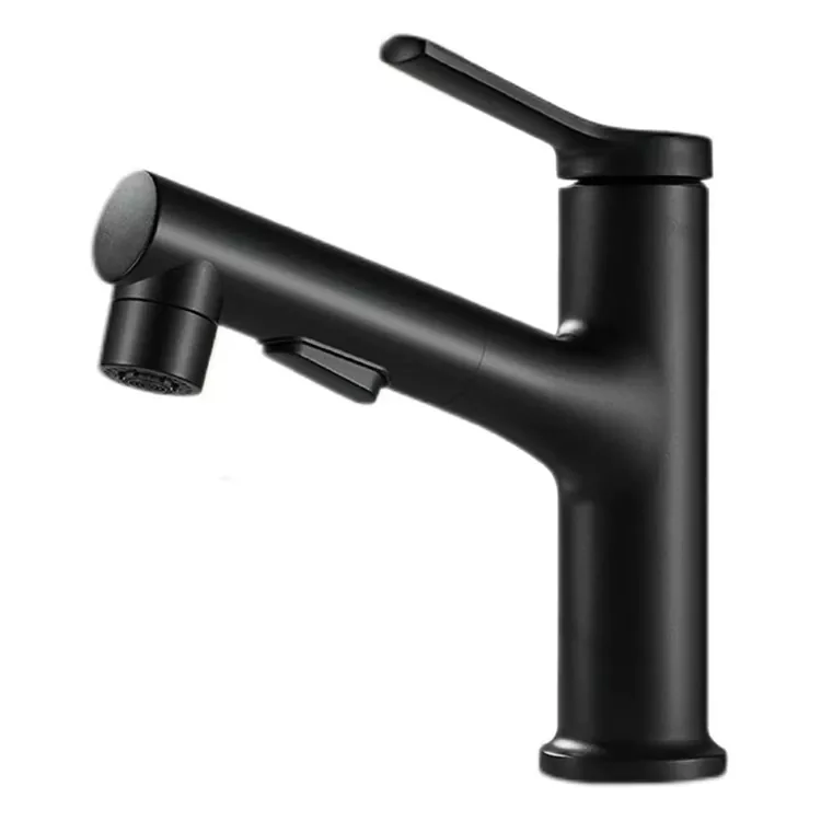Igwe ihe na-agwakọta cylindrical Basin Pull-out