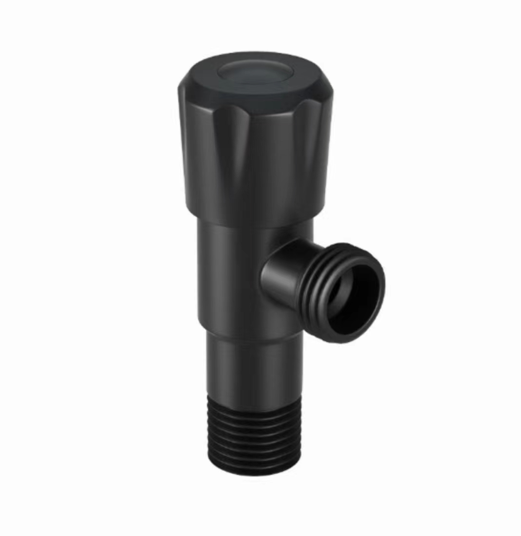 Obere Minimalist Matte Black Triangle Valve