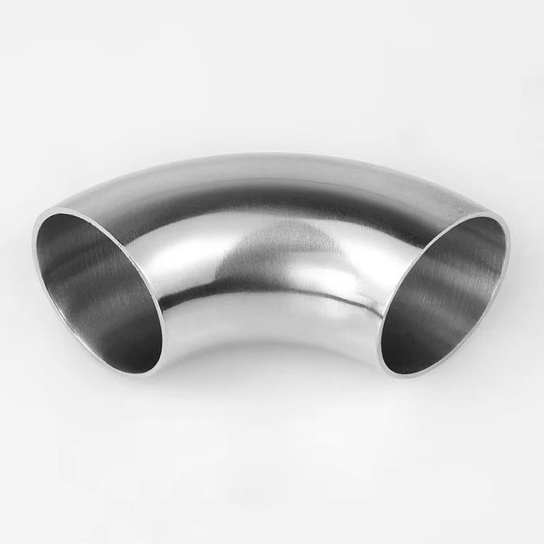 Ọkwa Sanitary 90-ogo gbadoro ụkwụ n'ikpere