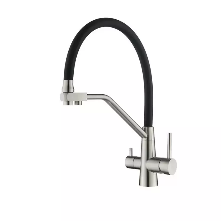 Silicone Pull-out Hose 3-In-1 Igwe ọkụ na mmiri oyi