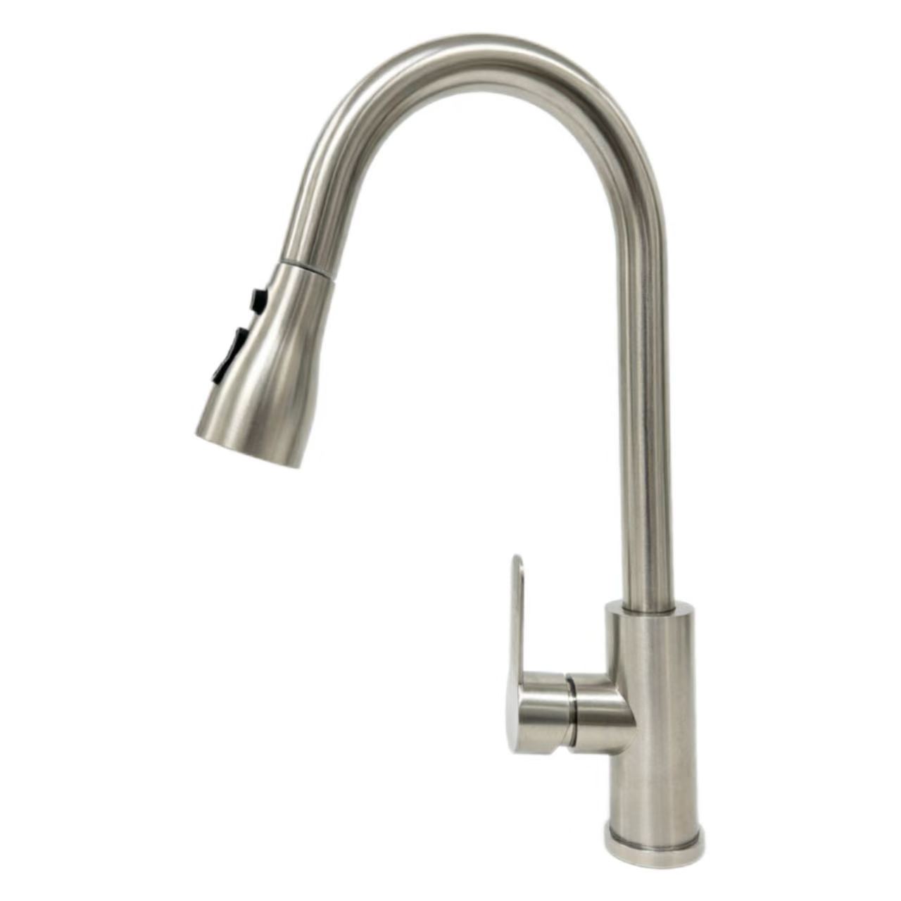 Swan-olu Pull-out Kitchen Hot and Cold Faucet