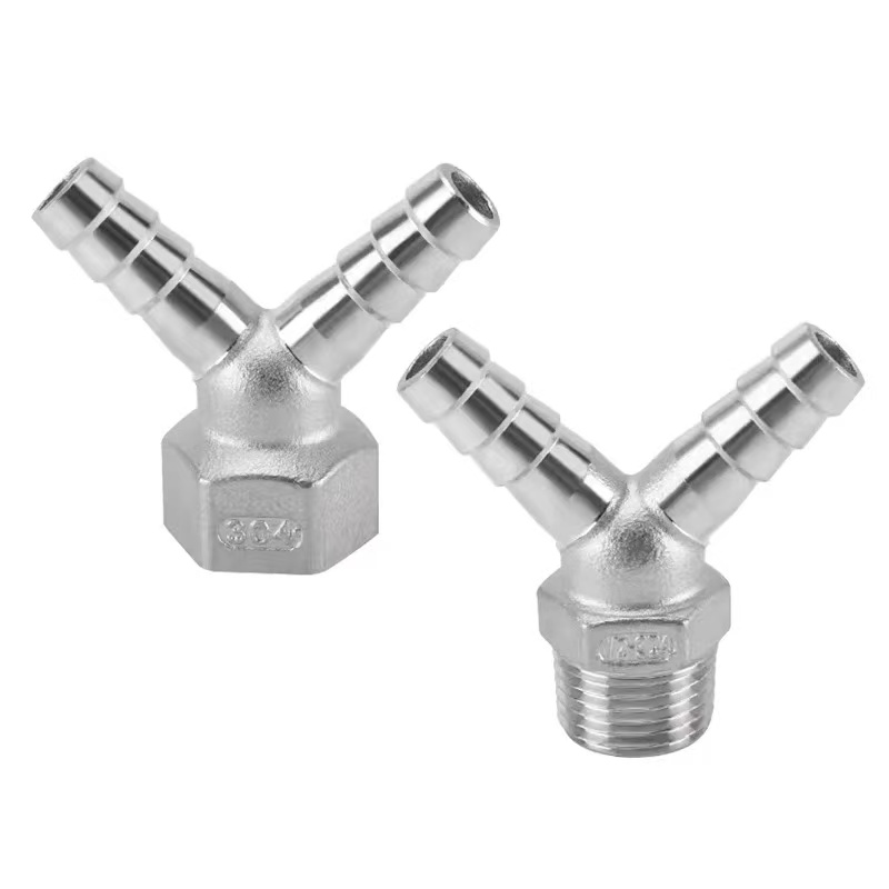 Ọkpụkpọ Barb Adapter nke nwere ụdị nwanyị nwanyị